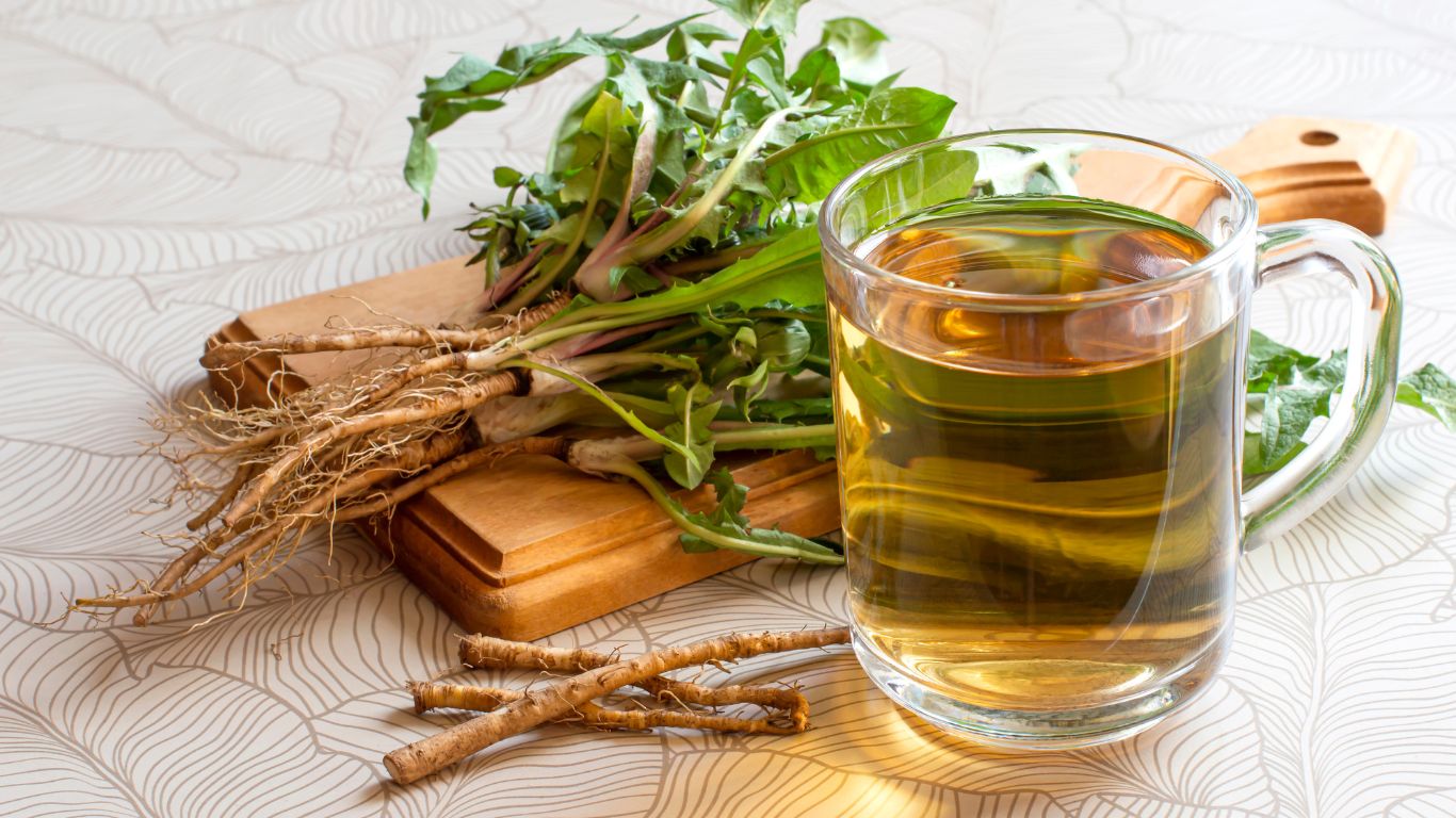 Dandelion Root Tea: Shedding Excess Waters
